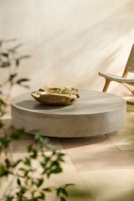 Concrete Coffee Table, Round