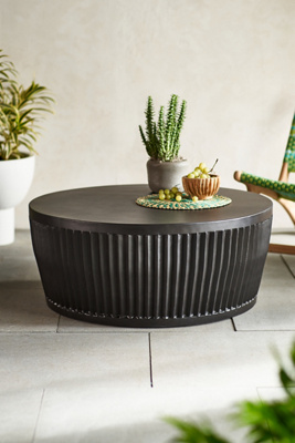 Shop Terrain Ridge Concrete Coffee Table