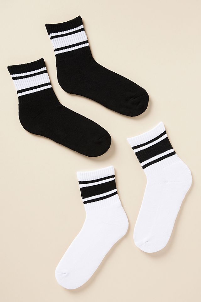 Set of Two Athletic Socks | Anthropologie