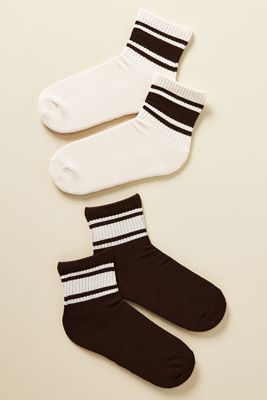 Daily Practice by Anthropologie Athletic Socks, Set of 2