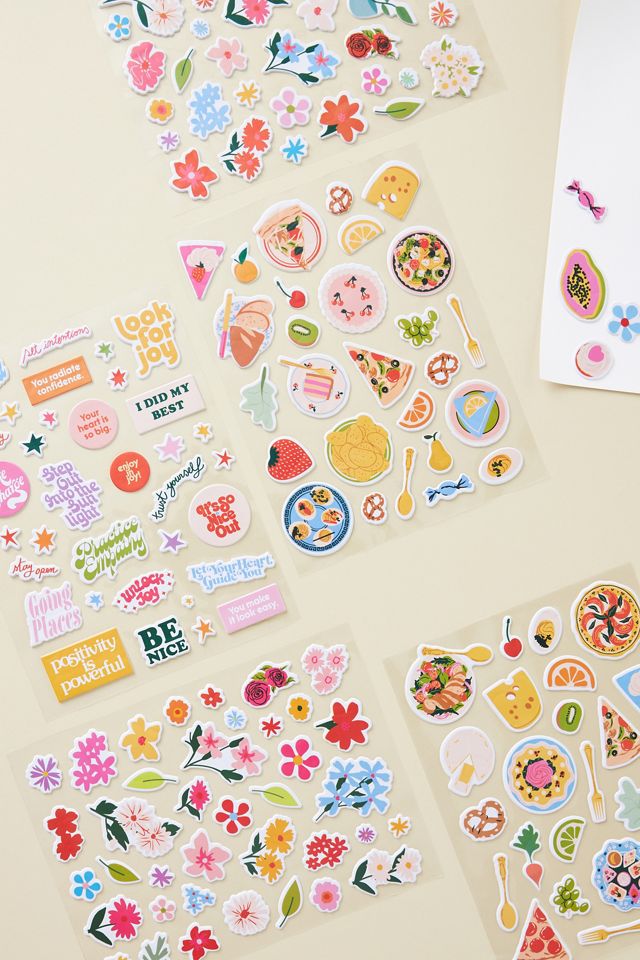 Puffy Sticker Sheet Set