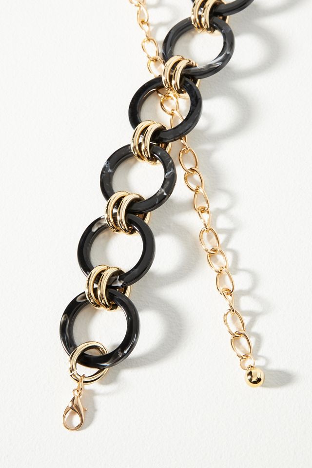 Resin Hoop Chain Belt #1