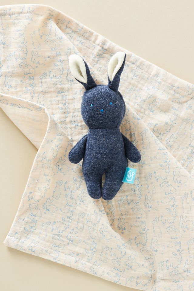 Rattle & Burp Cloth Set #1