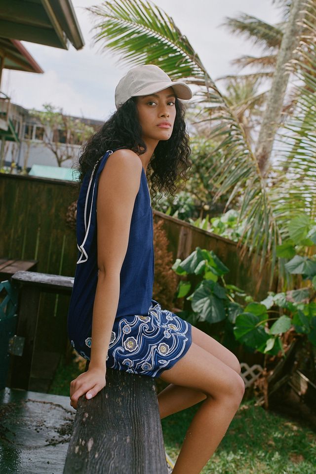 Linen Baseball Cap #5