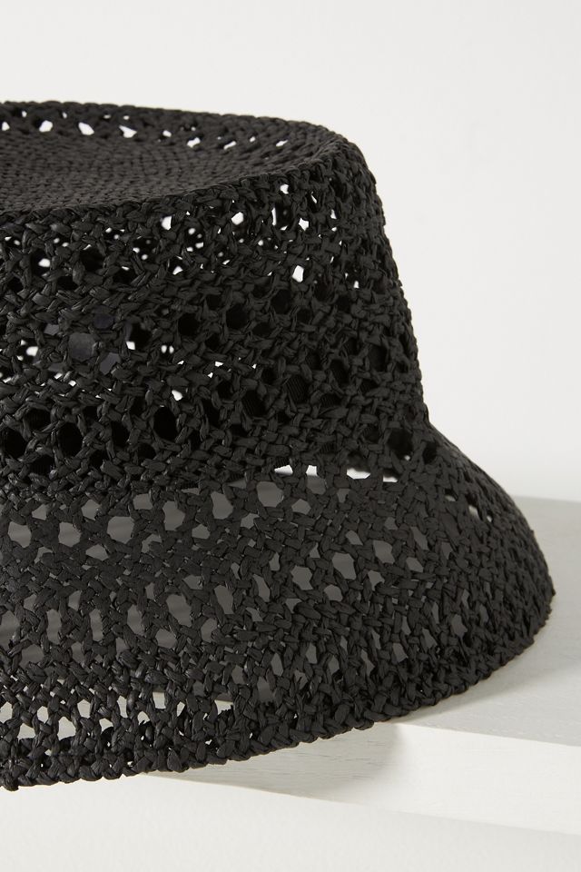 Structured Woven Bucket Hat | Anthropologie display picture 2