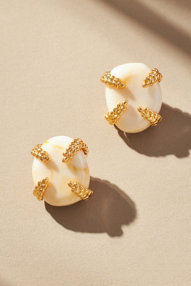 Coastal Stud Earrings Anthropologie