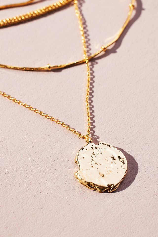 Layered Coin Necklace #4