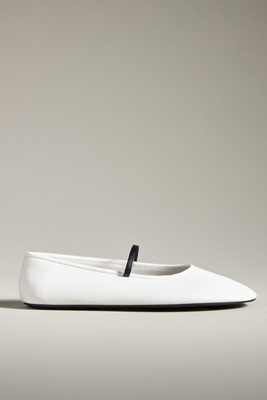 Jeffrey Campbell Dancerina Flats In White