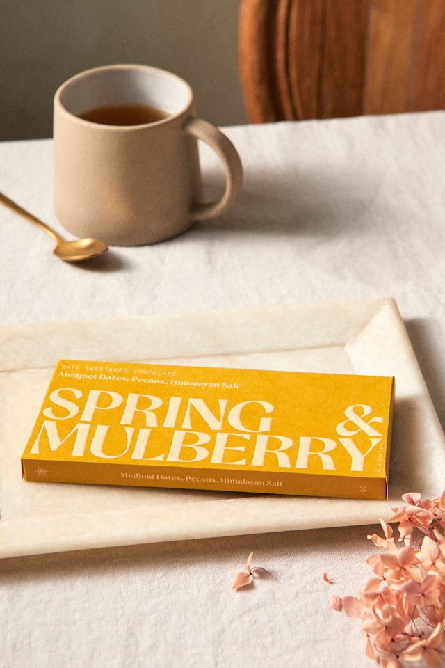 Spring & Mulberry Dark Chocolate Bar, Pecan + Date #2