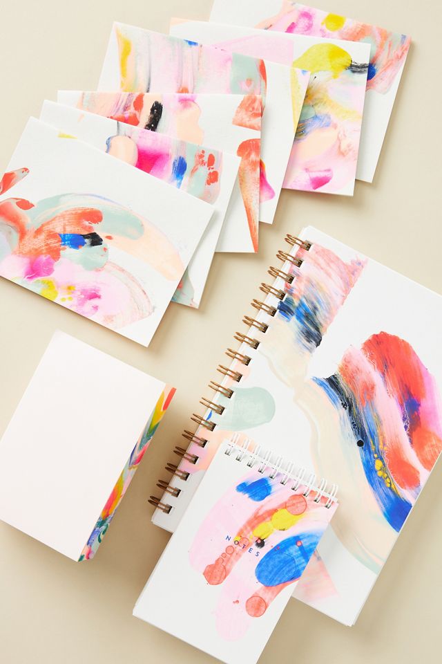 Hand-Painted Mini Notepad #2