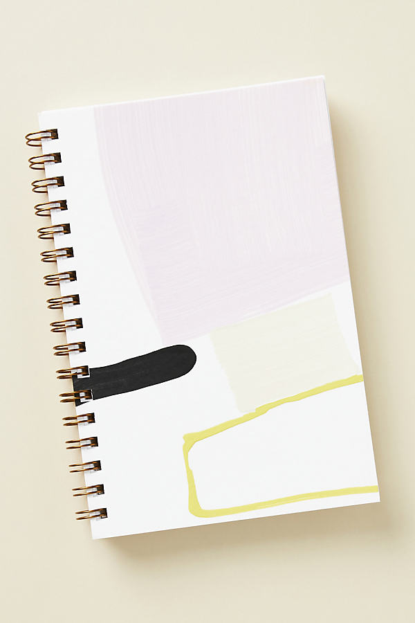 Moglea Painted Notebook In Purple