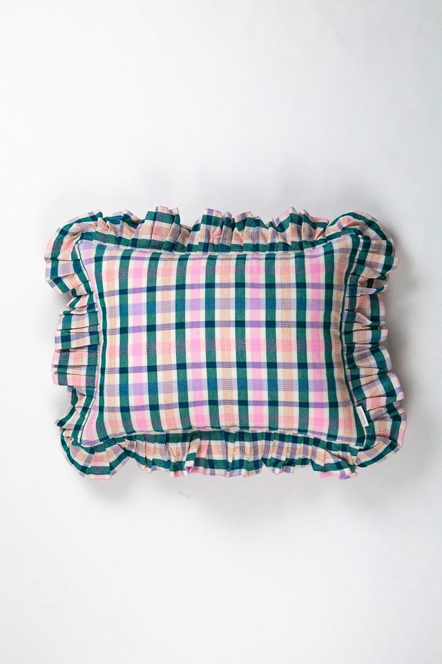 Archive New York Lola Plaid Pillow #1