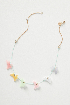 Leaping Bunny Necklace | AnthroLiving