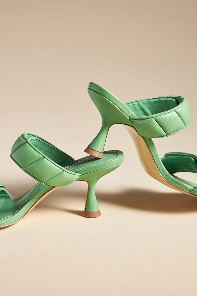 Bibi Lou Double Puff-Strap Heels #3