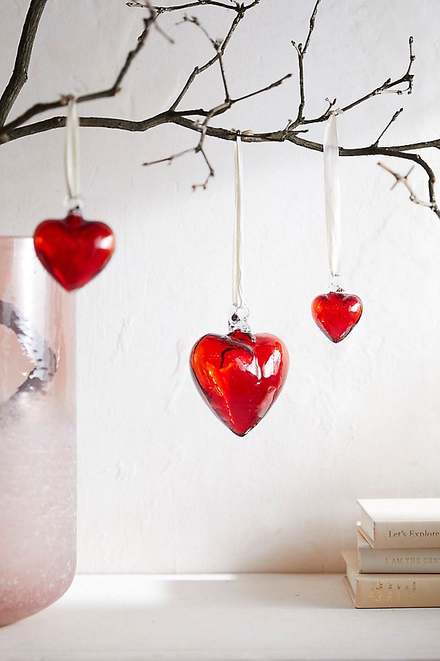 Heart Glass Ornament