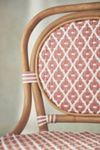 Coastal Rattan Bistro Counter Stool Chair