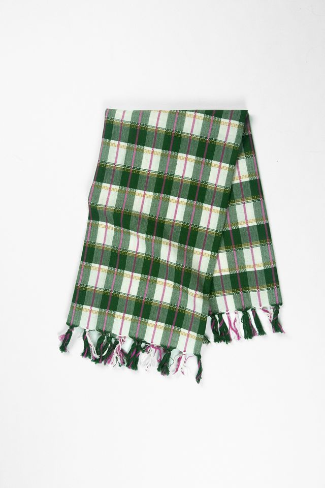 Chiapas Plaid Kitchen Towel