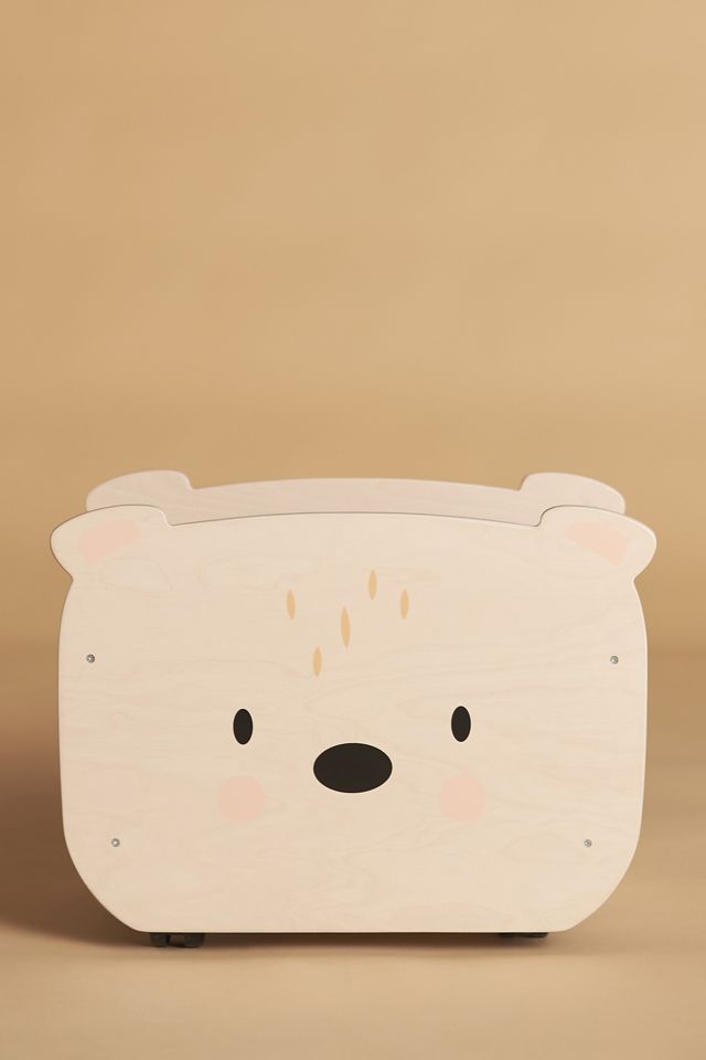 Pull Along Bear Cart #1