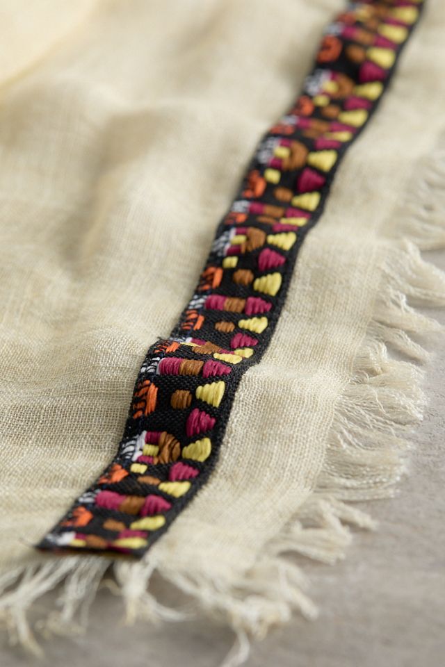 Printed Stripe Scarf #1