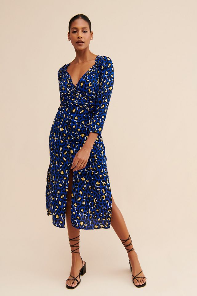 Anthropologie shop leopard dress