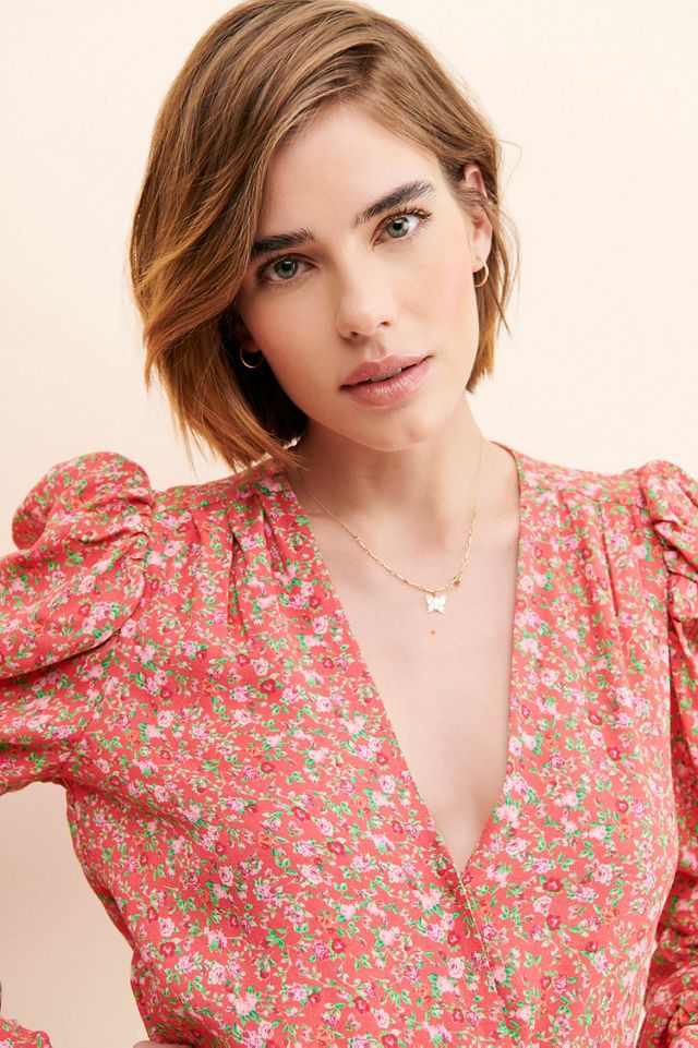 AFRM Danna Surplice Bodysuit #1