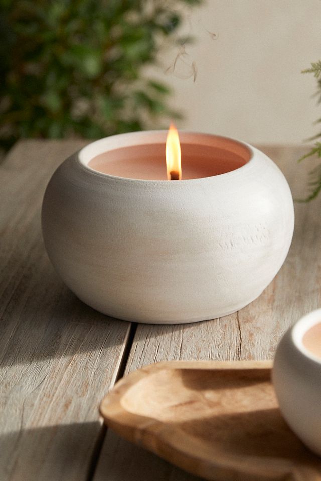Ceramic Bowl Candle, Citronella + Cucumber #2
