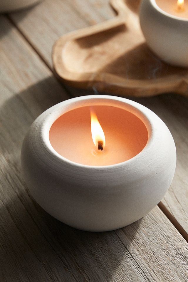 Ceramic Bowl Candle, Citronella + Cucumber #3