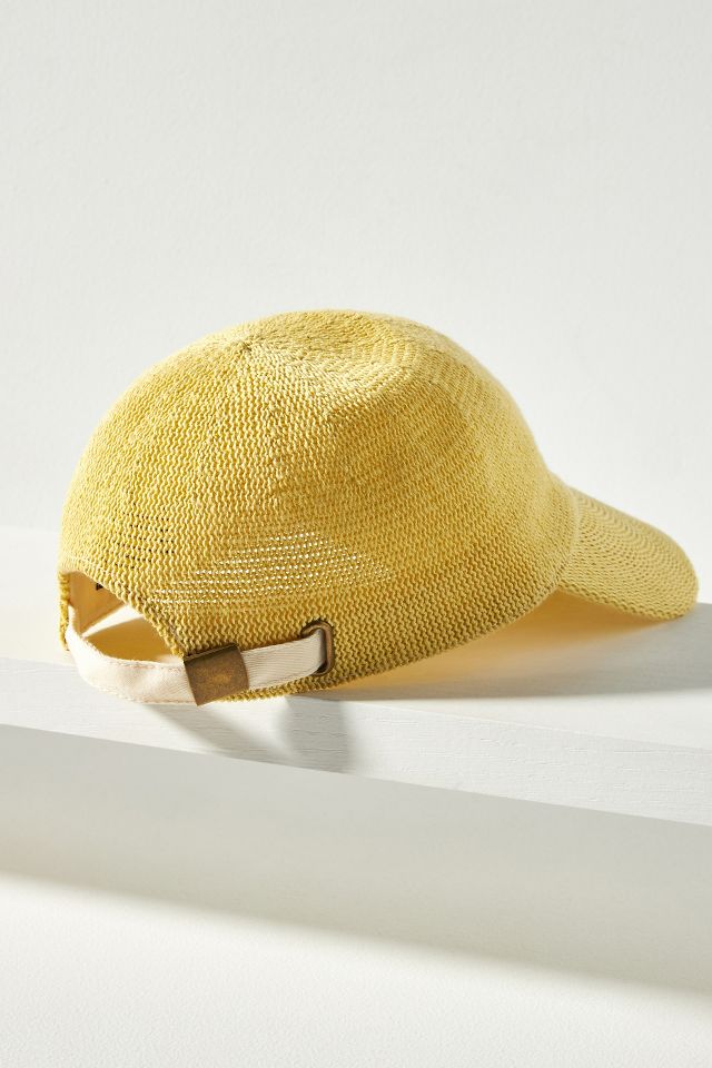 Straw Baseball Cap 