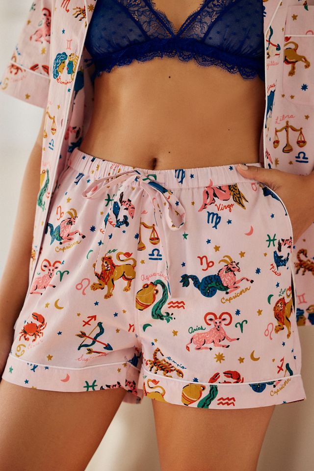 Printfresh Zodiac Pajama Short Set #3