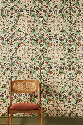 MINDTHEGAP The Deer Stalker Floral Wallpaper