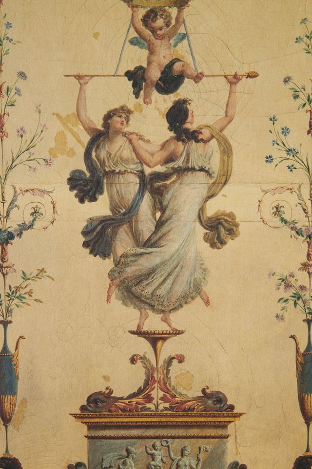 MINDTHEGAP Dancing Graces Antique Wallpaper #2
