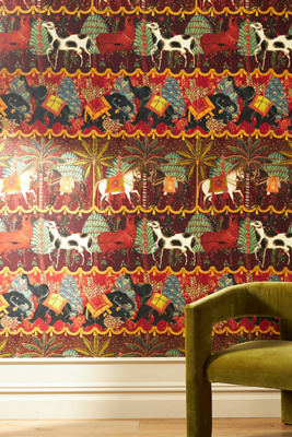 Mind The Gap Carnival Wallpaper In Assorted