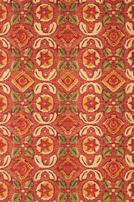 Mind The Gap Varanasi Wallpaper In Orange