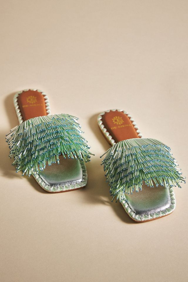 De Siena Leonie Beaded Sandals #1