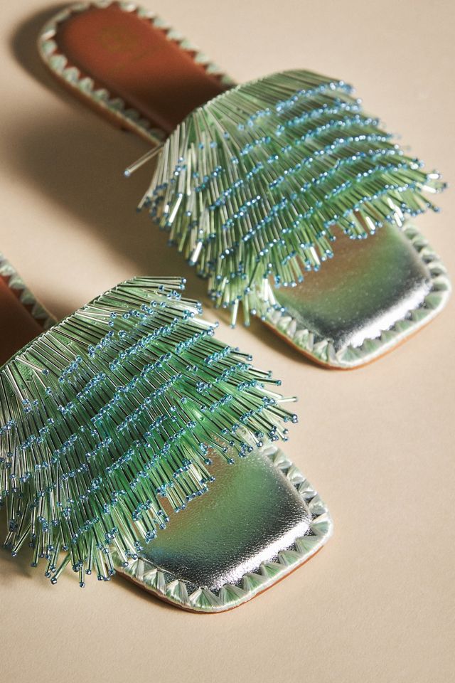 De Siena Leonie Beaded Sandals #2