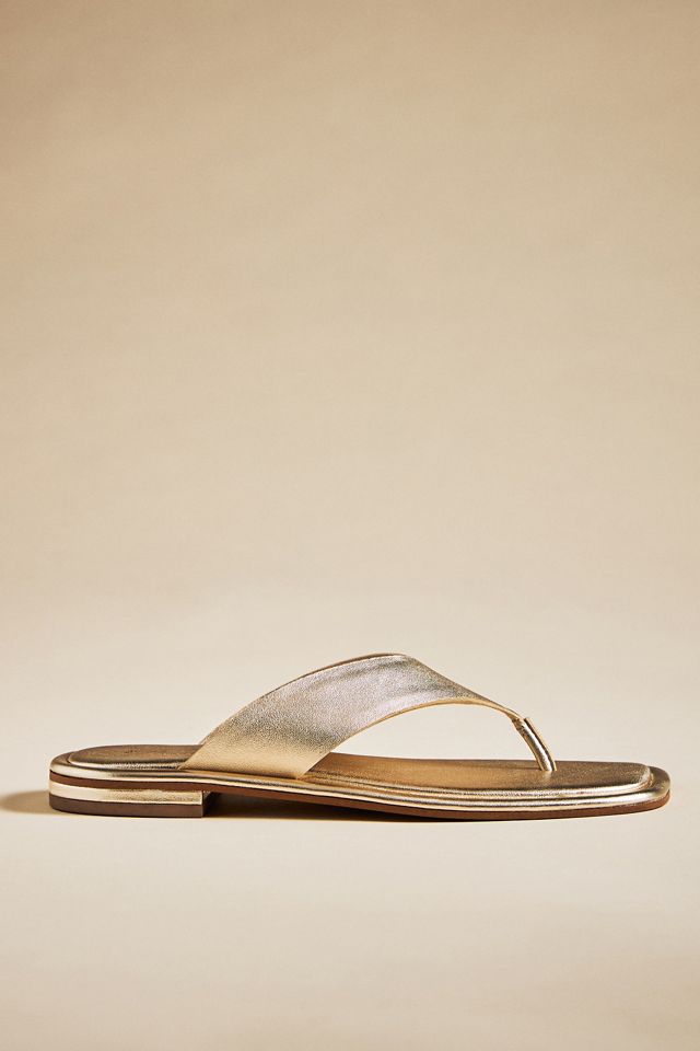 By Anthropologie Strappy Thong Sandals