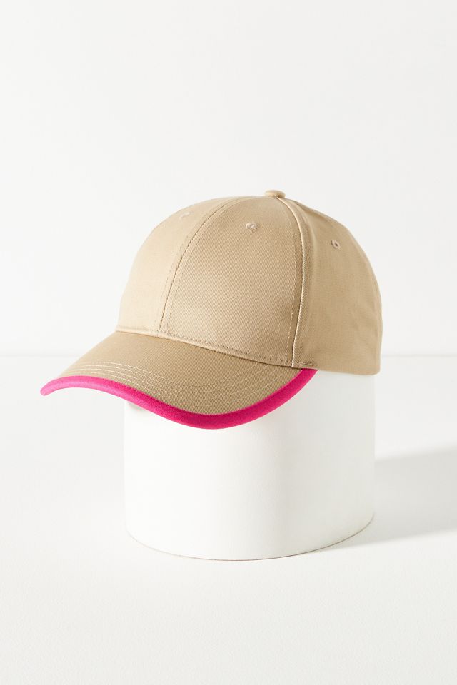 Anthropologie Pop Trim Baseball Cap - olive/cream trim Anthropologie | Accessories | Anthropologie Pop Trim  main image 4