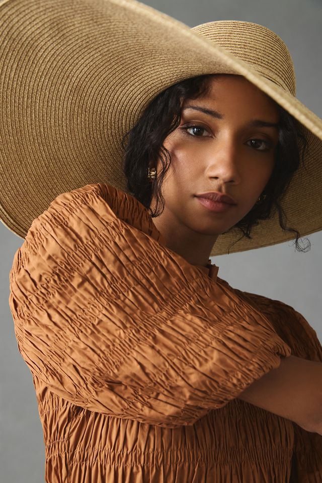 San Diego Hat Co. Garden Party Oversized Floppy Hat #2