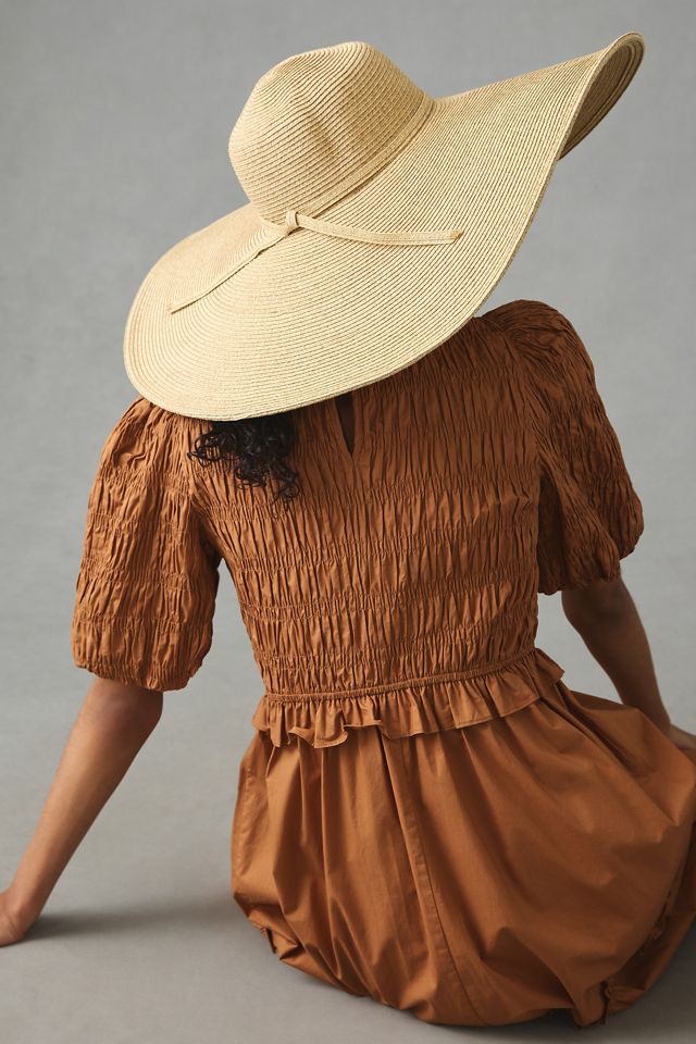 San Diego Hat Co. Garden Party Oversized Floppy Hat #1