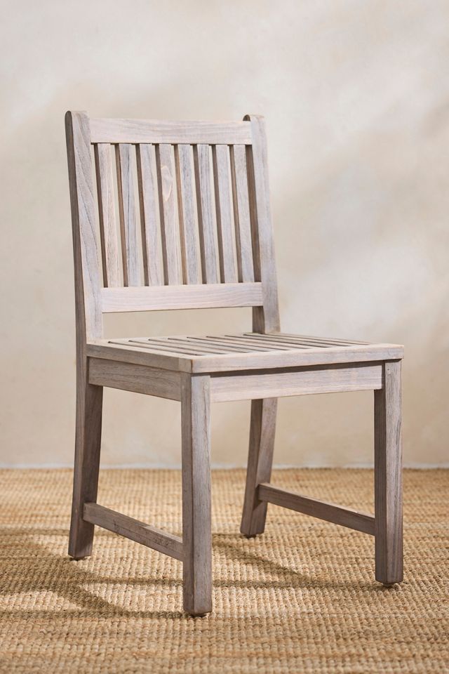 Classic Teak Side Chairs, Set of 2 #1
