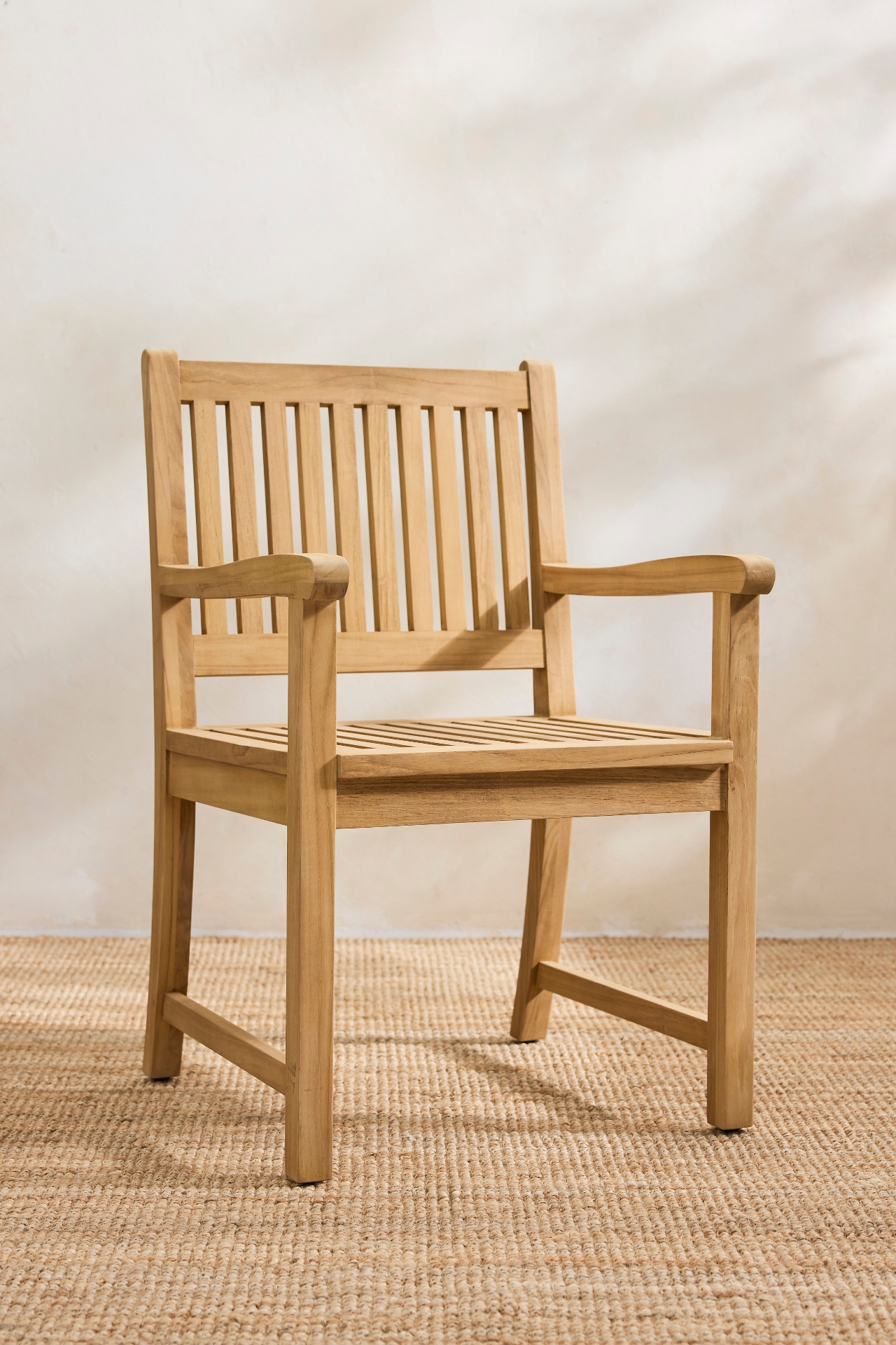 Classic Teak Armchairs, Set of 2