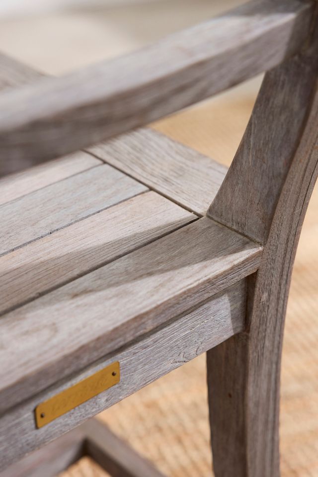 Crossback Teak Side Chairs, Set of 2 #6