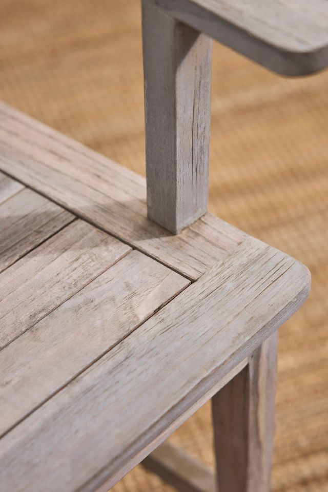Crossback Teak Armchairs, Set of 2 #6