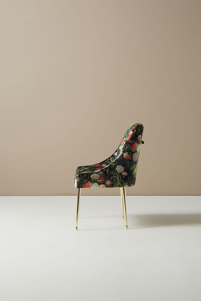 Briar Floral Velvet Elowen Dining Chair #2