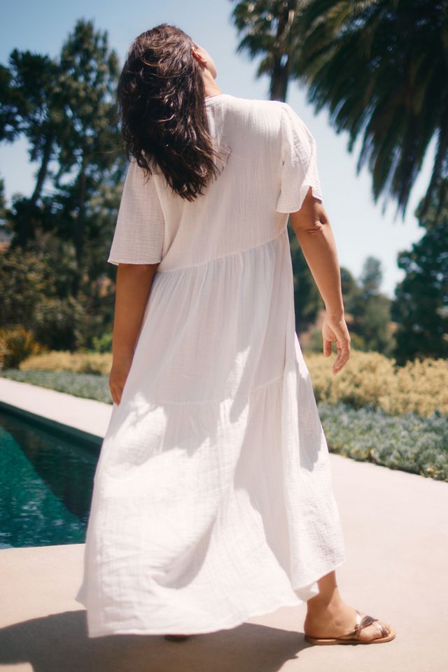 Anthropologie Linen Maxi Dress - Allie's Fashion Alley