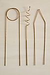 Brass Plant Supports, Set of 3 #1