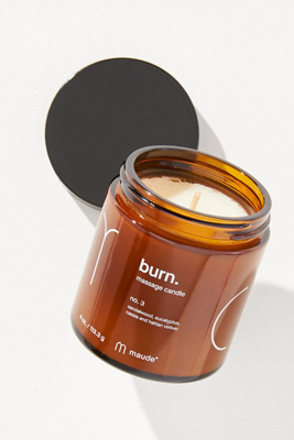 Maude Burn Massage Candle product page
