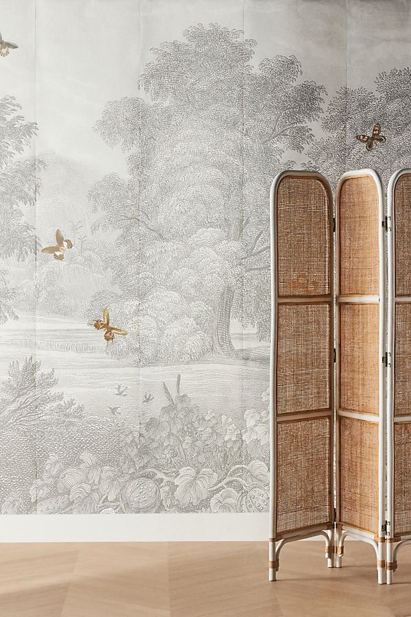 Woodchip & Magnolia Land Of Milk & Honey Mural In Grey