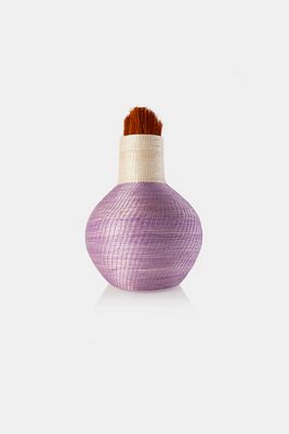Charlie Sprout Colorblock Ostrich Vase