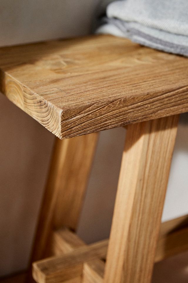 Reclaimed Teak Bench, 4.5' #3